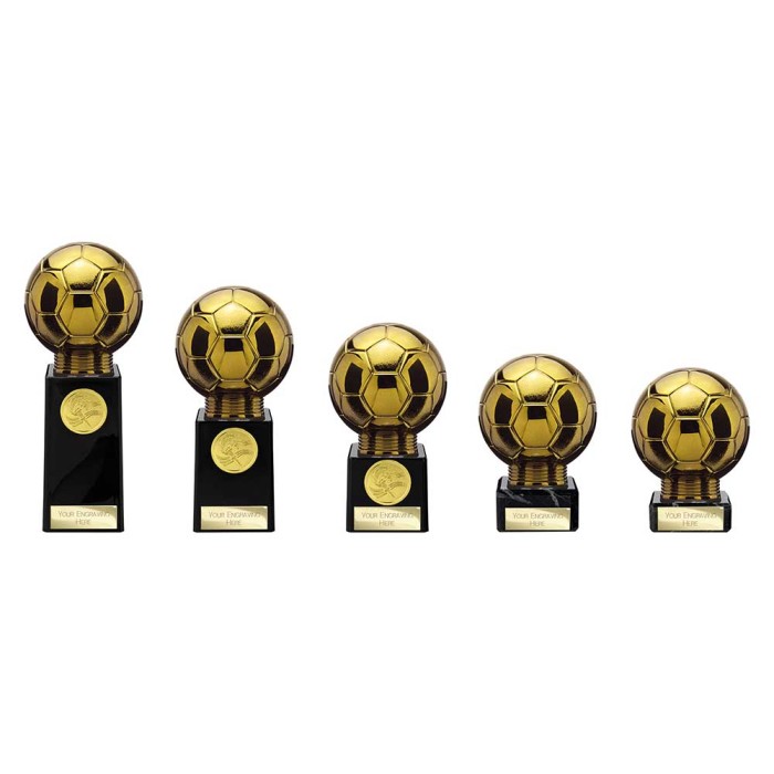 FUSION LEGEND FOOTBALL FOOTBALL LEGEND RESIN TROPHY - 5 SIZES - 11.5CM - 19.5CM